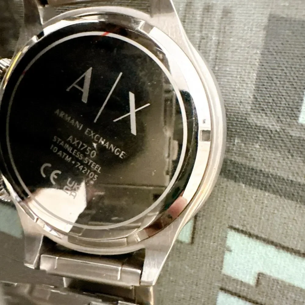 Armani Exchange AX1750 Stainless Steel Chronograph Mens Watch